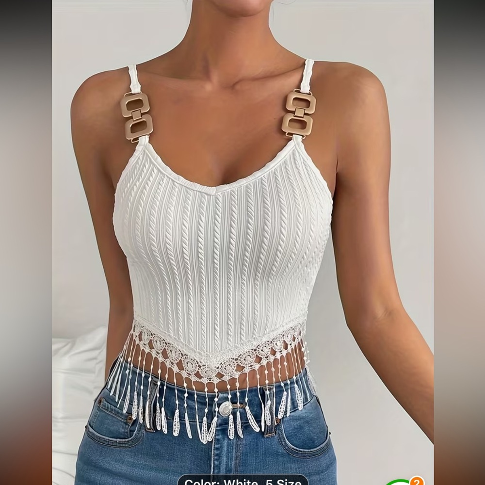White Camisole FITS M-XL